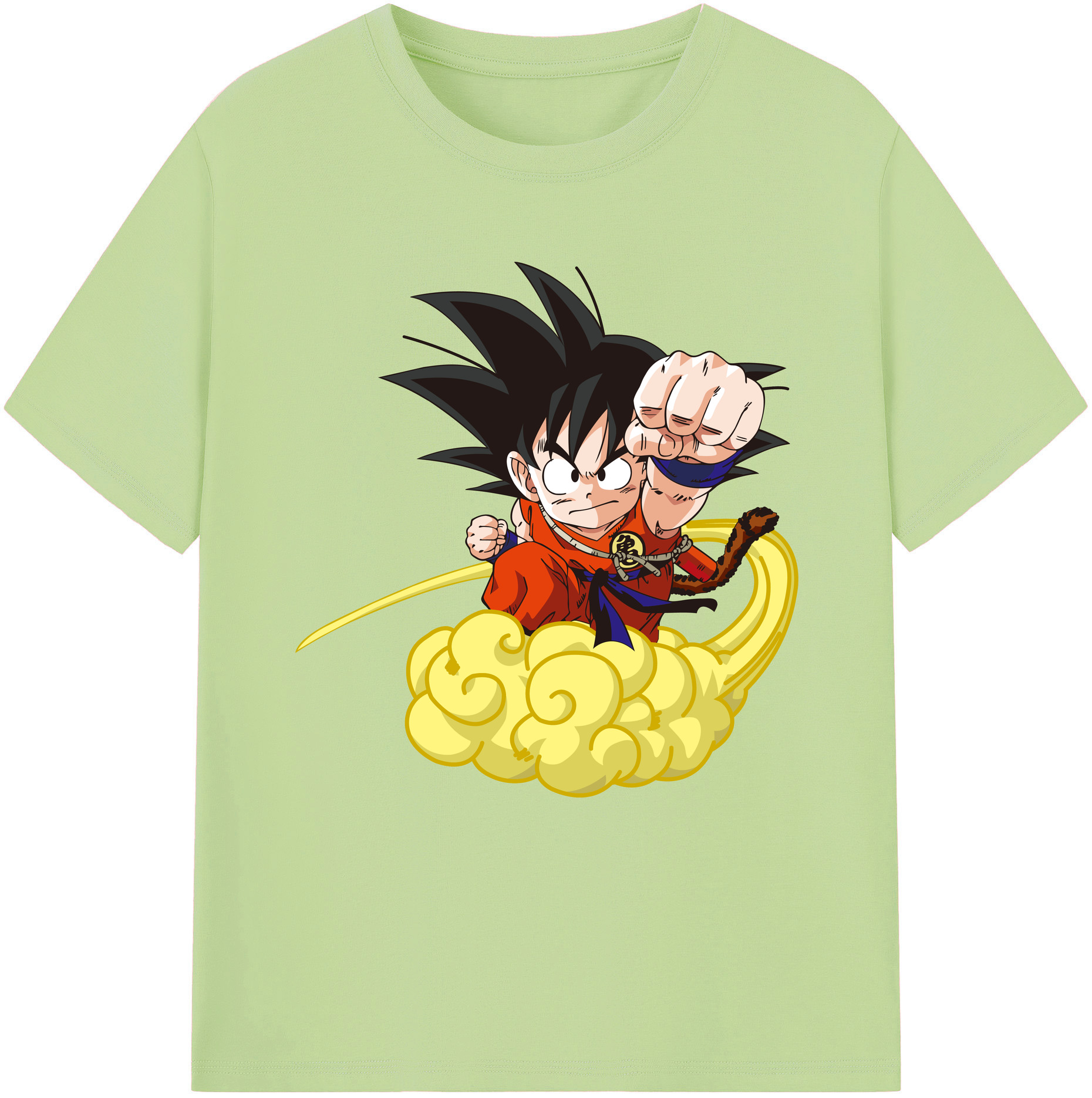 （画像用） ドラゴンボール 孫悟空（そん ごくう）Son Goku カカロット DRAGON BALL Kakarotto 綿100％半袖Tシャツ（フロントプリント）